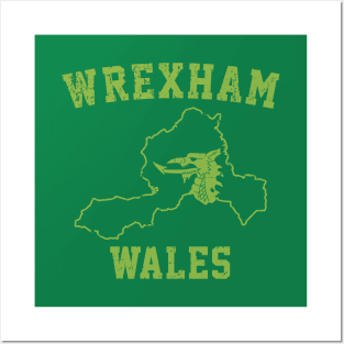 Wrexham Wales / Cymru Posters and Art